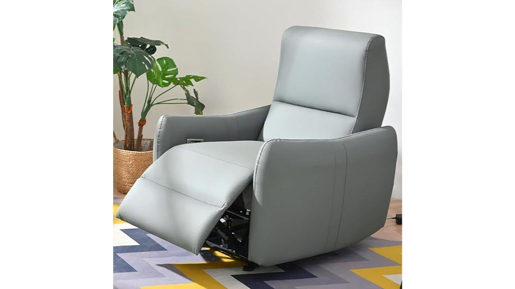 recliner with usb port