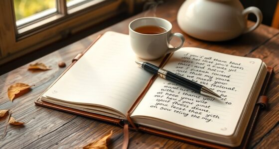 recording daily grateful thoughts