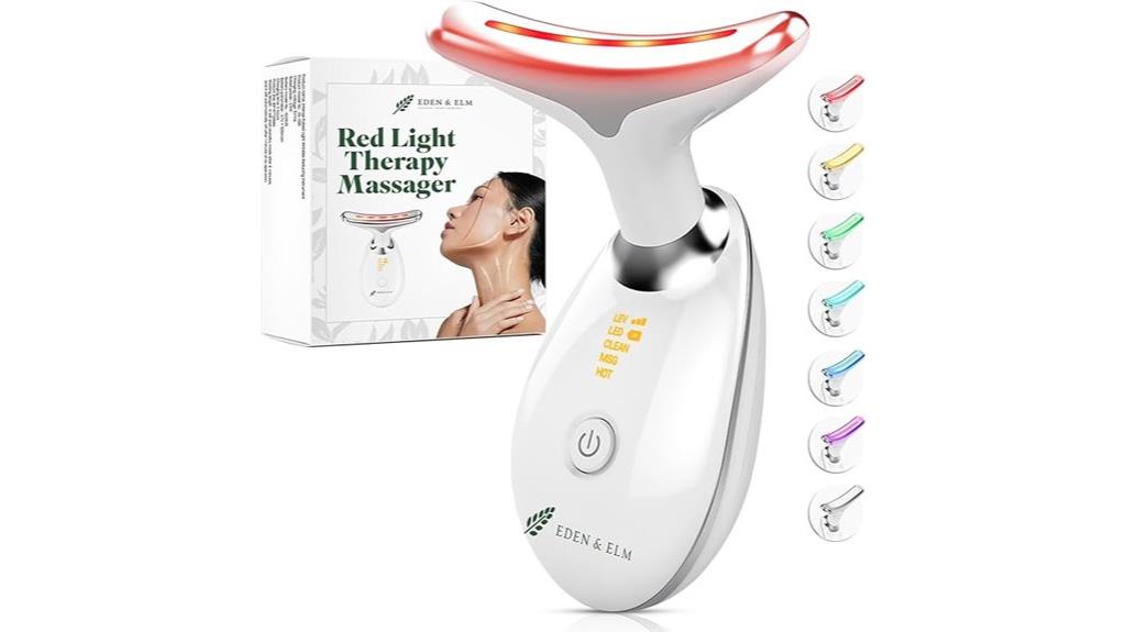 red light neck massager