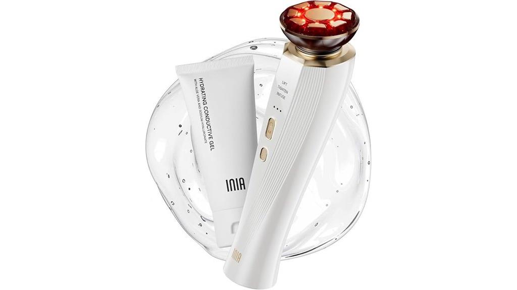 red light therapy beauty device