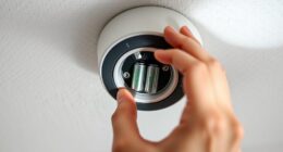replace smoke detector batteries