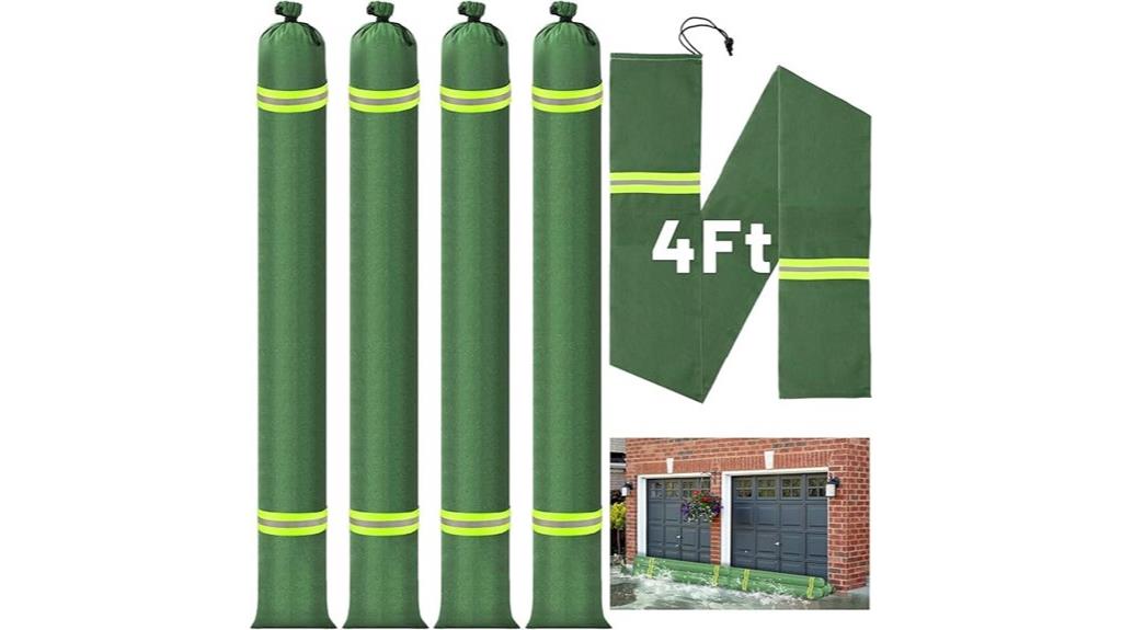 reusable flood water barriers