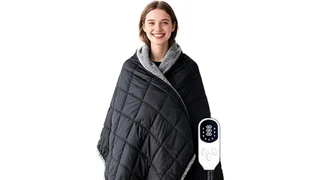 reversible heated car blanket