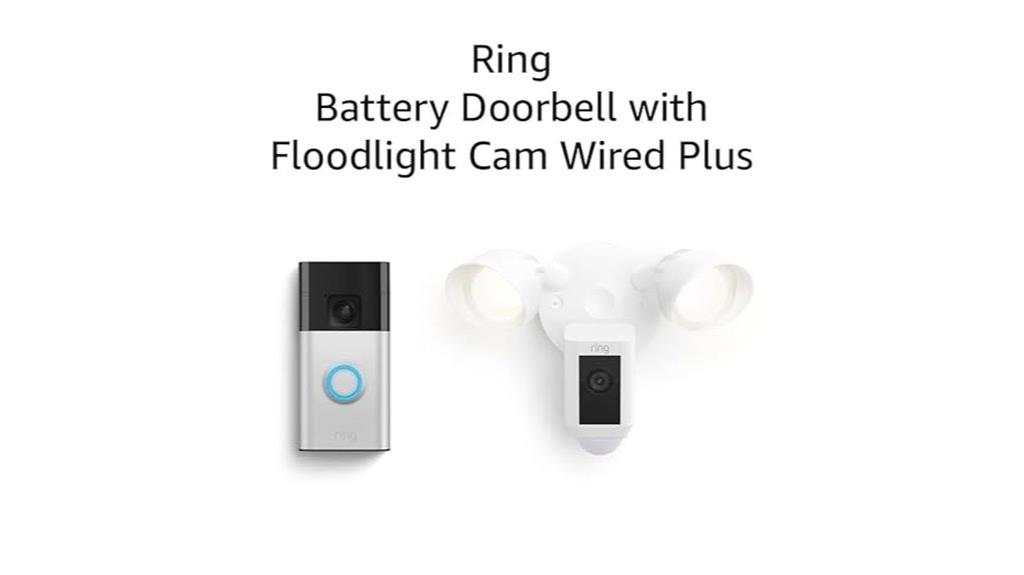 ring doorbell with floodlight