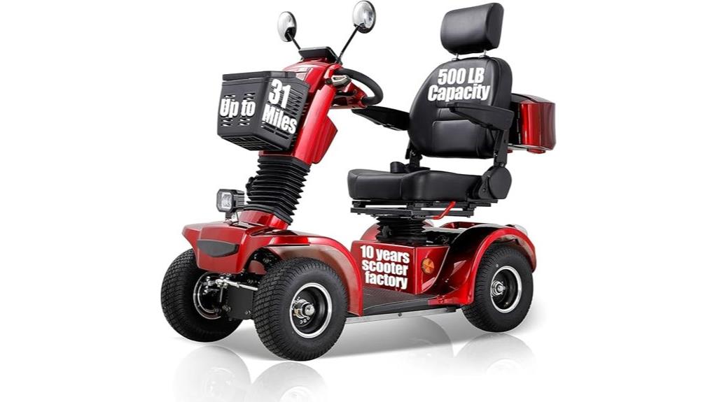 robust off road senior scooter