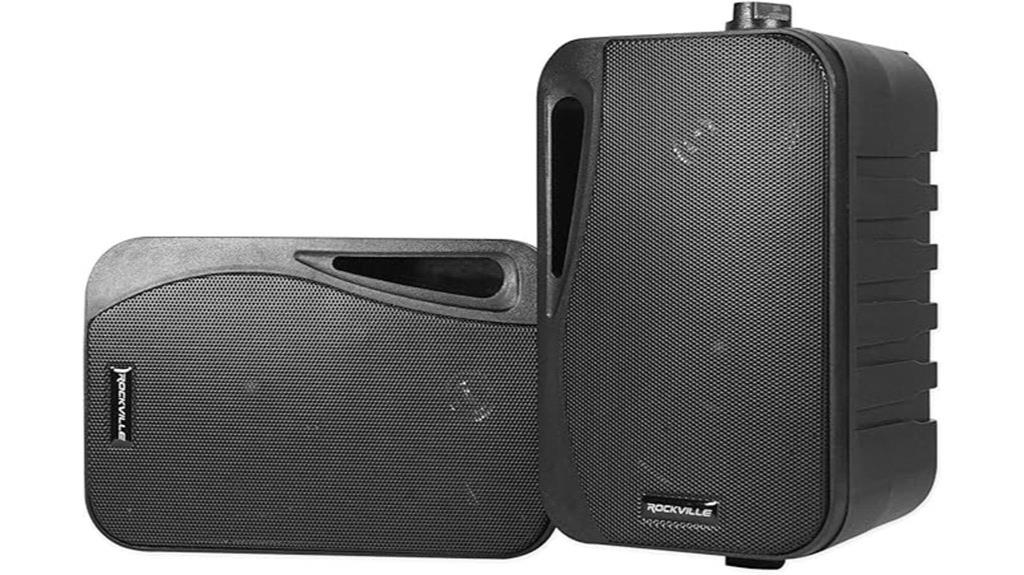 rockville 4 weatherproof speakers