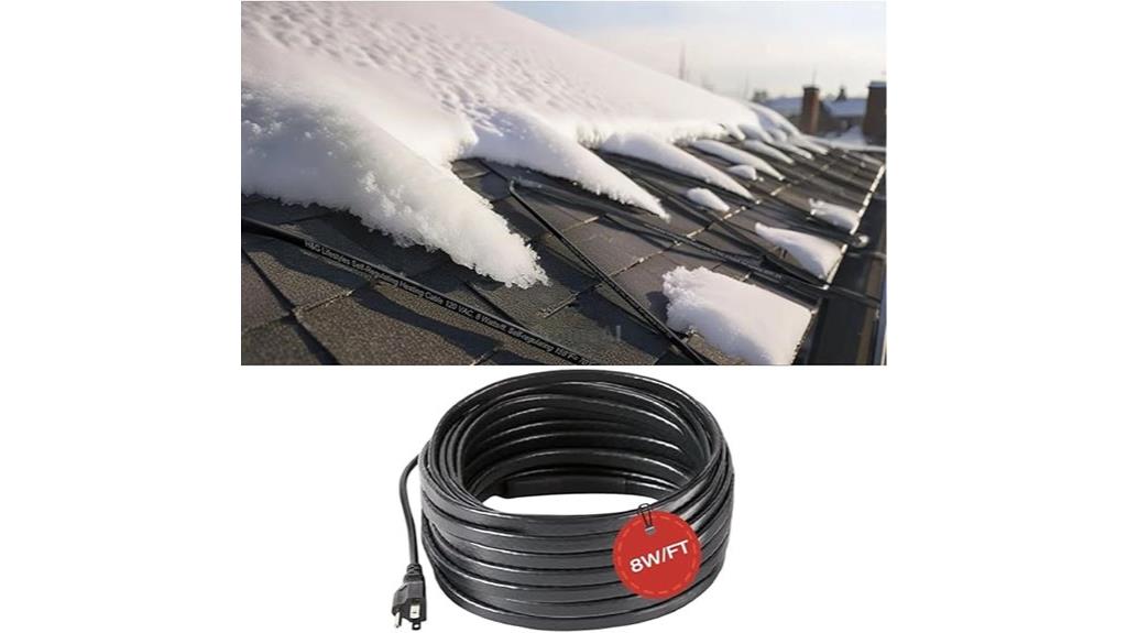 roof and gutter heat cable