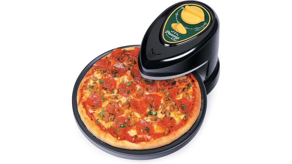 rotating 12 inch pizza oven