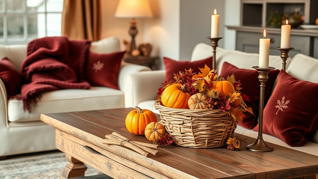 seasonal accents enhance home decor