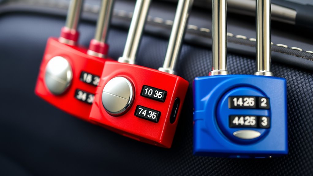 secure approved travel locks