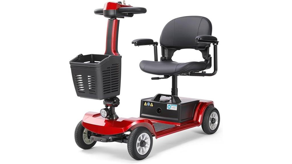 senior 4 wheel electric scooter