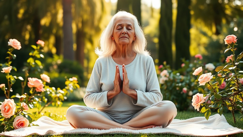 senior relaxation and awareness