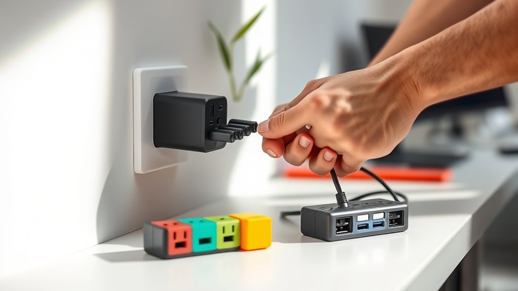 set up smart power devices