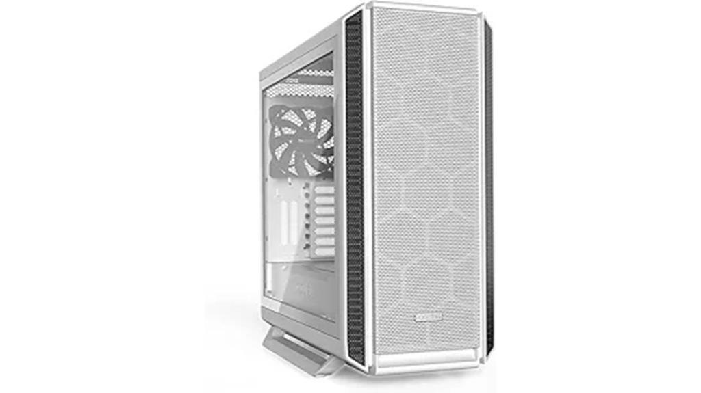 silent tempered glass case