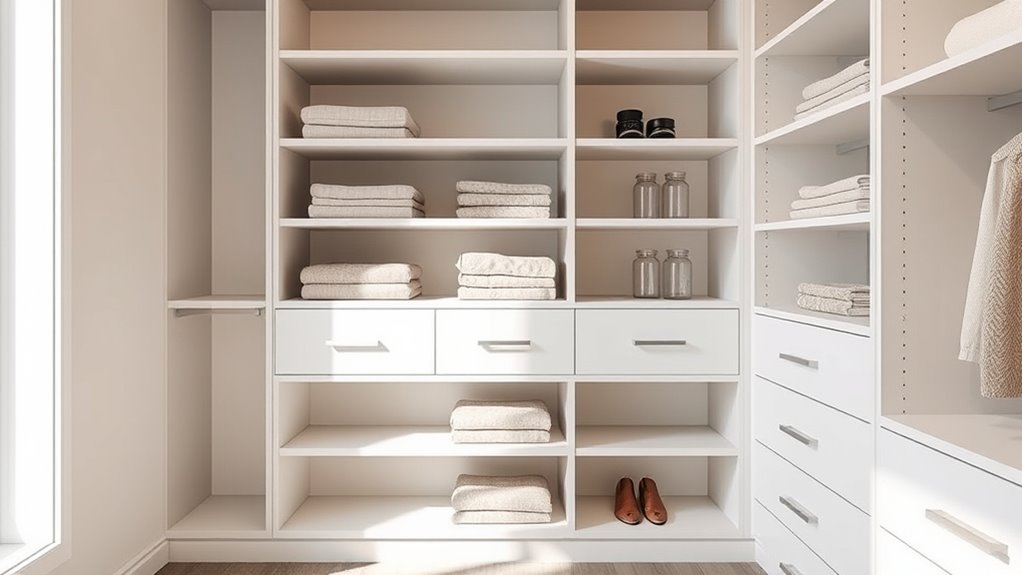 simple sleek storage solutions