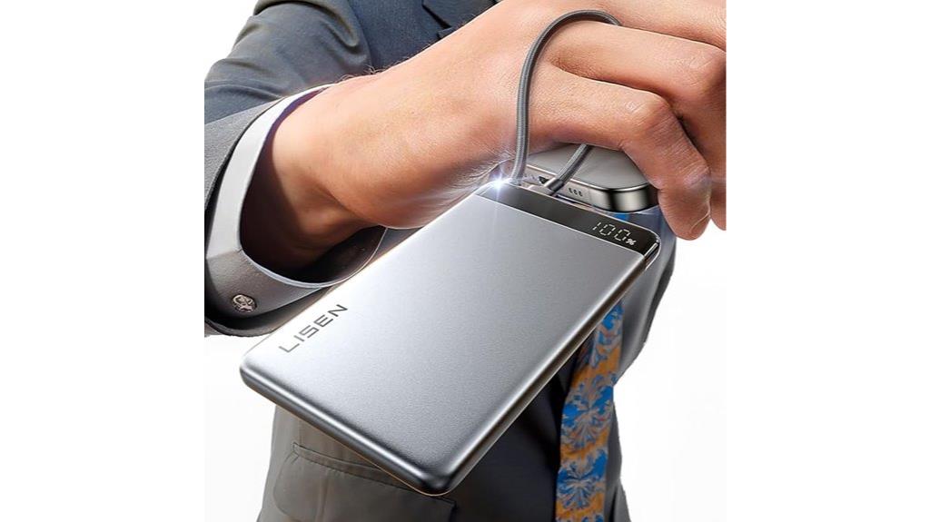 slim 10 000mah power bank