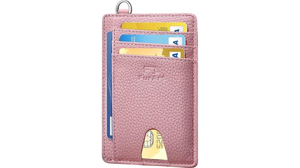 slim rfid blocking wallet