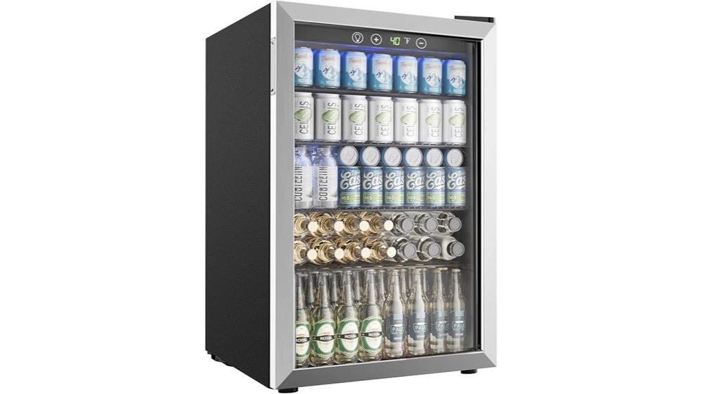 small beverage refrigerator