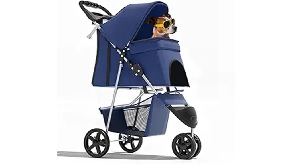 small dog cat stroller