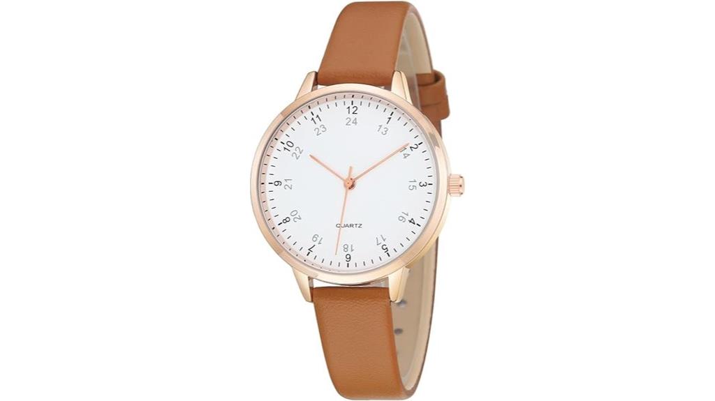 small wrist leather watch