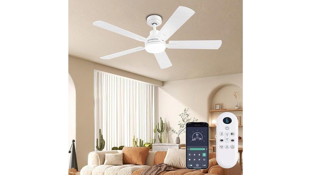 smart 52 inch fan with lights