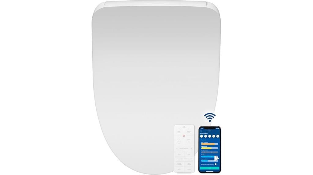 smart bidet with remote