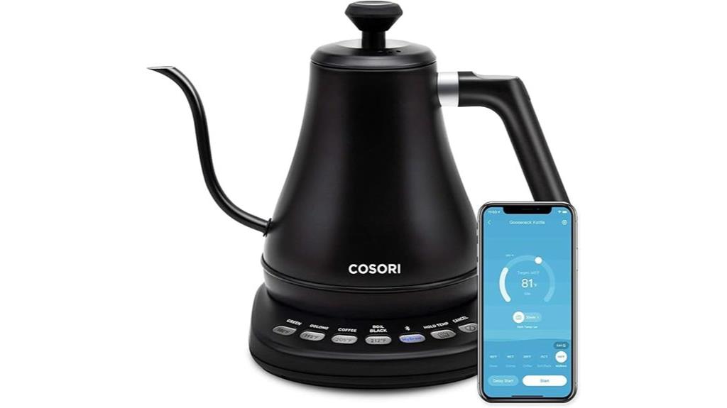 smart bluetooth variable kettle