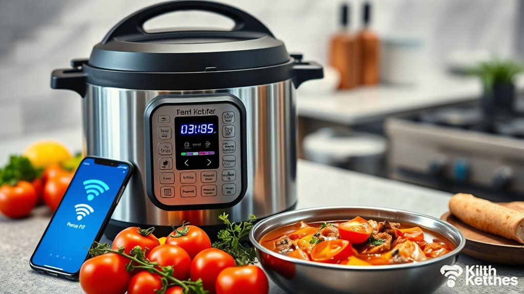 smart cooker app connectivity