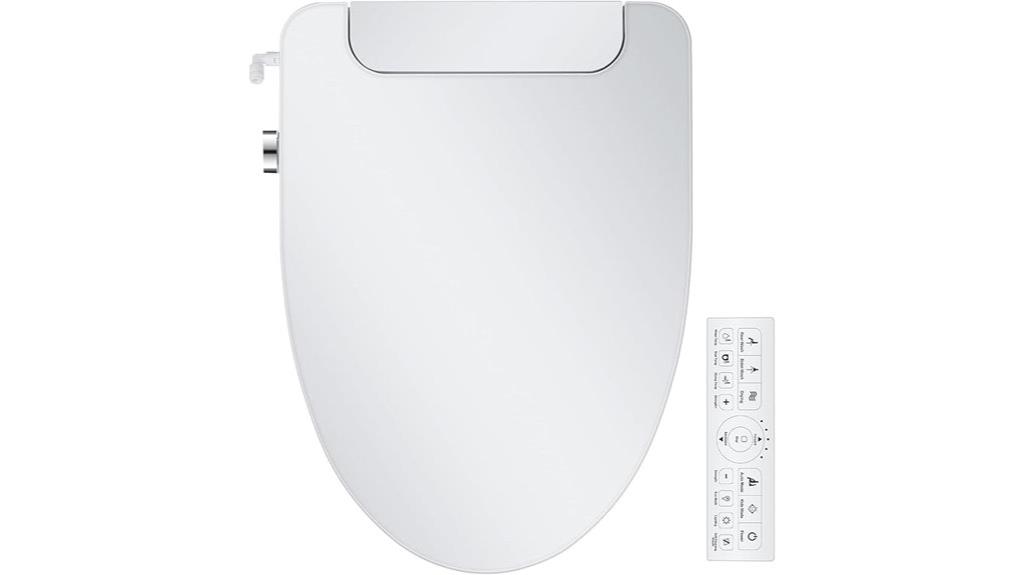 smart heated bidet seat