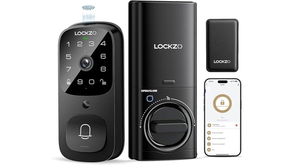 smart lock with camera