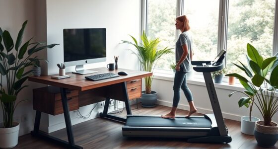 smart treadmill desk setups