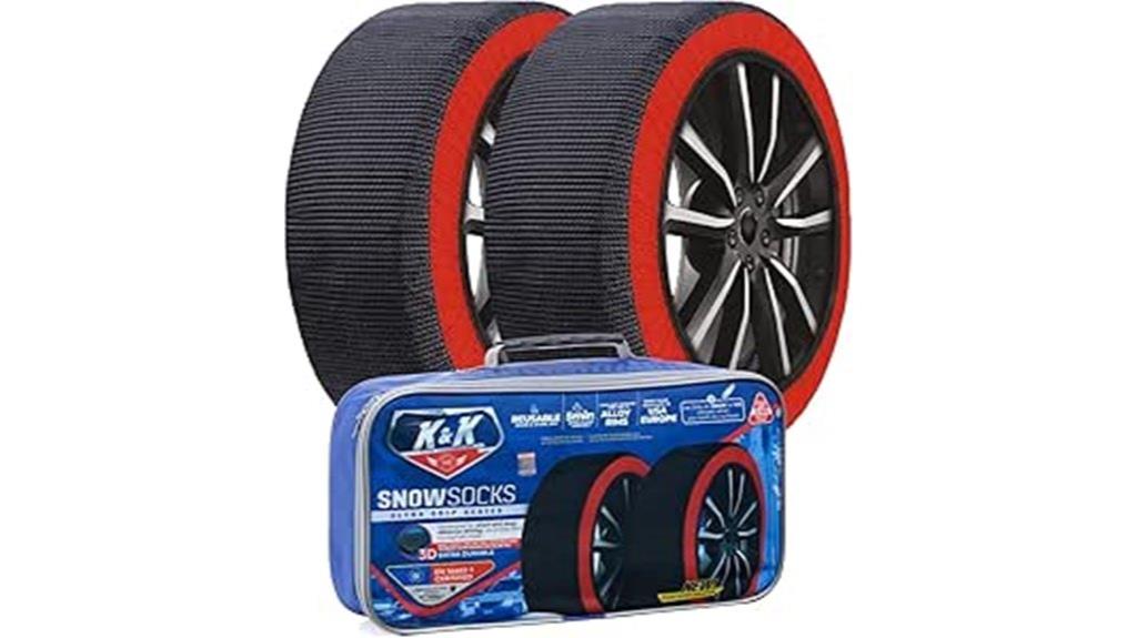 snow tire socks