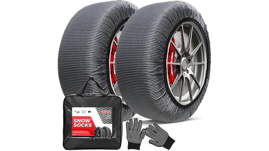 snow tire socks set