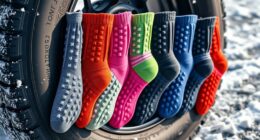 snow traction sock review