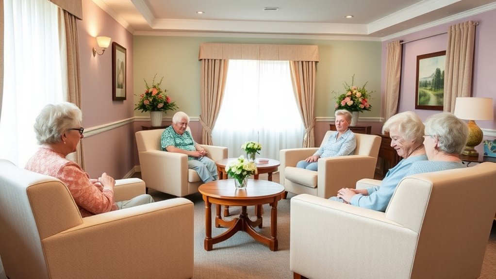 soft colors calm environment