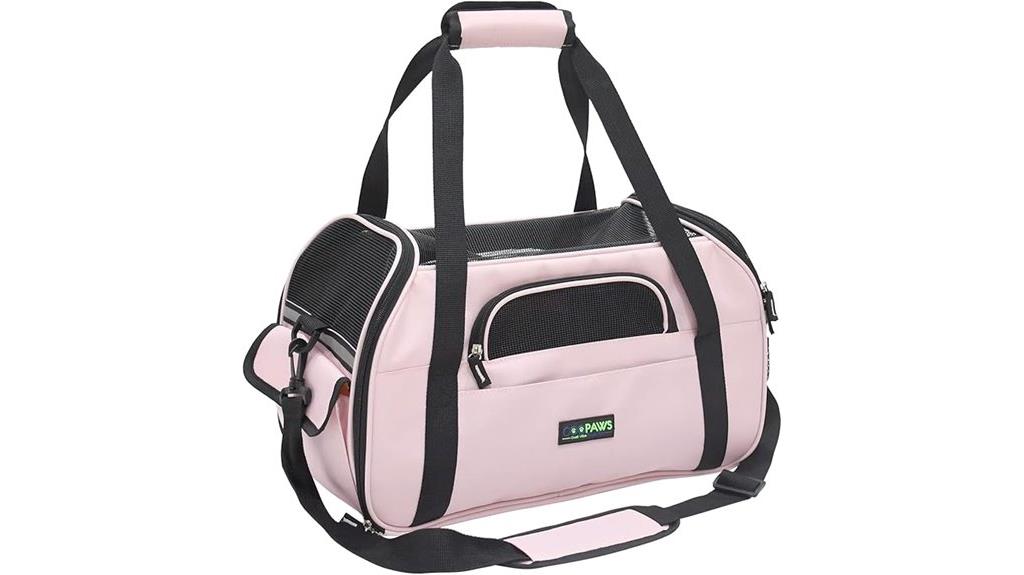 soft sided pet carrier