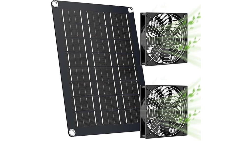 solar fan kit waterproof