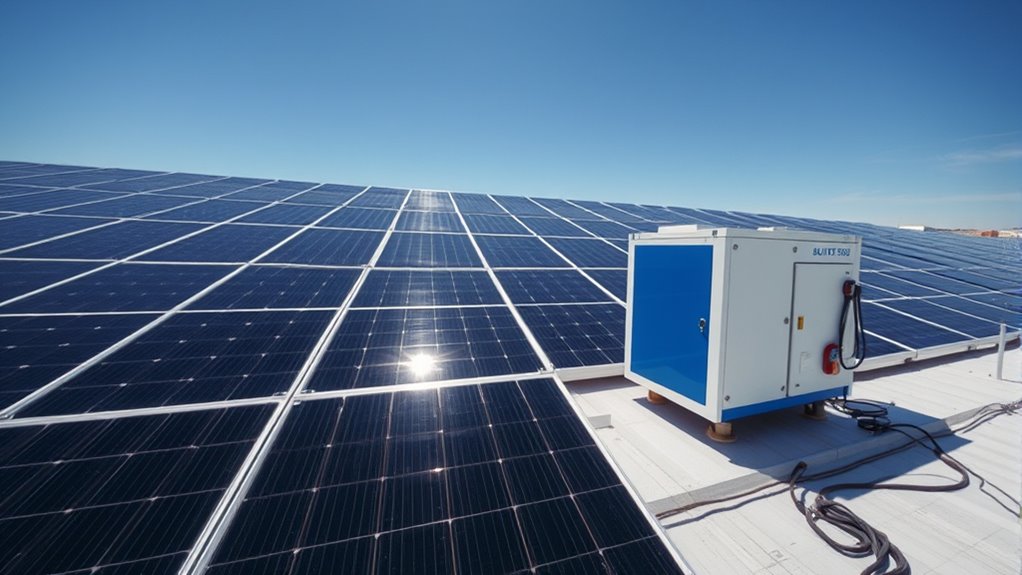 solar panel battery integration