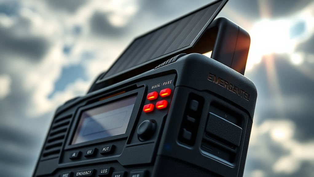 solar powered weather radios