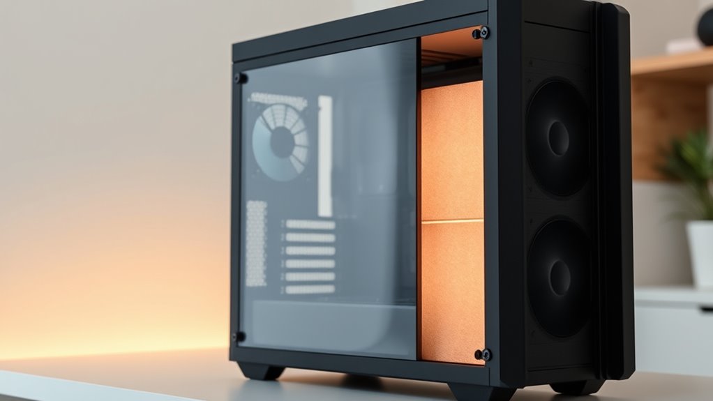 soundproofing cooling compatibility