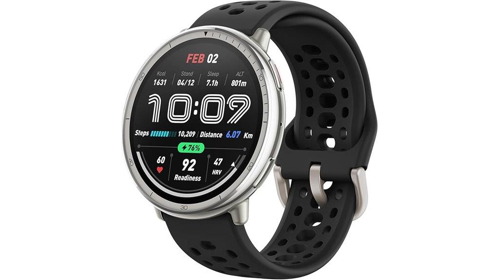 sports smartwatch with fitness tracking
