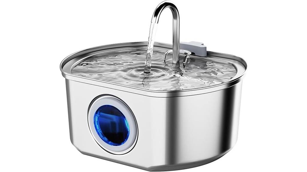 stainless steel 3 2l fountain