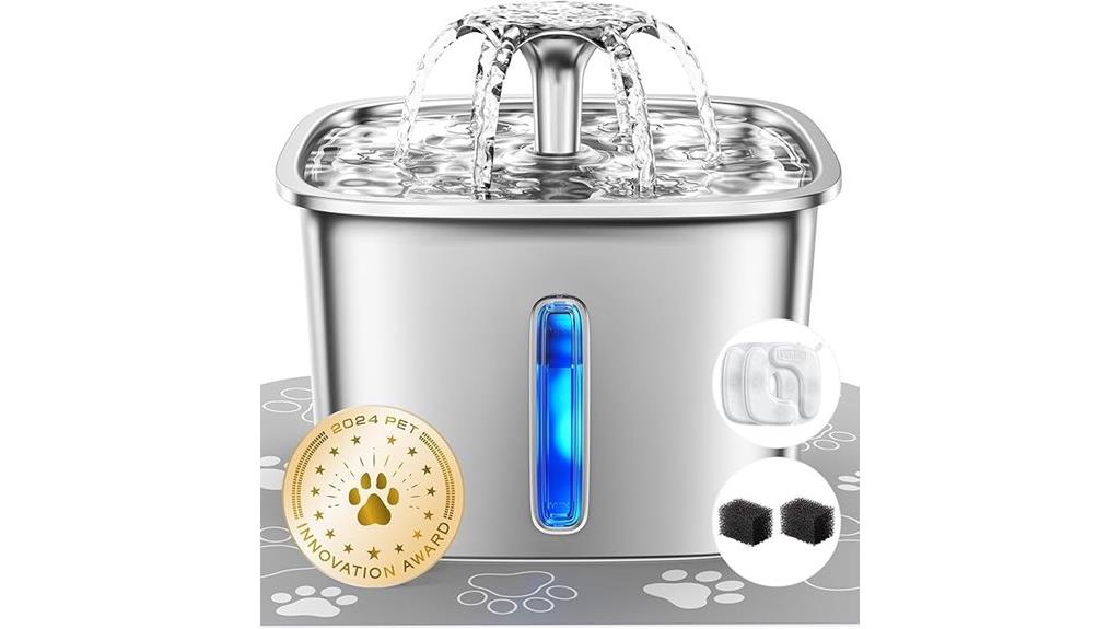 stainless steel water fountain