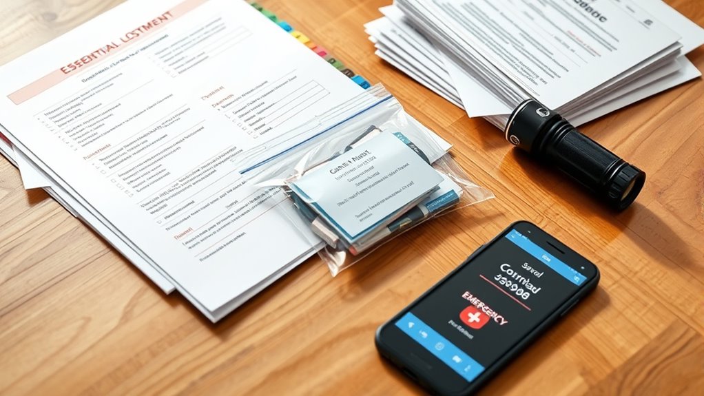 stay organized be prepared