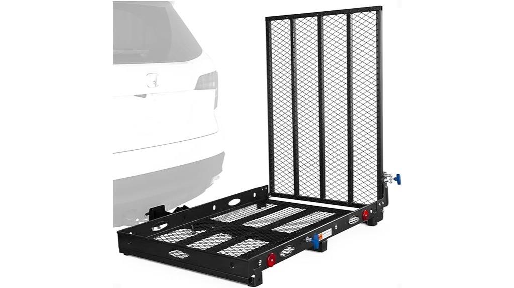 steel carrier with ramp