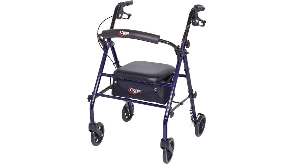steel walker with seat