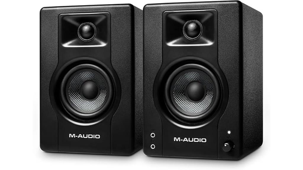 studio monitors pair