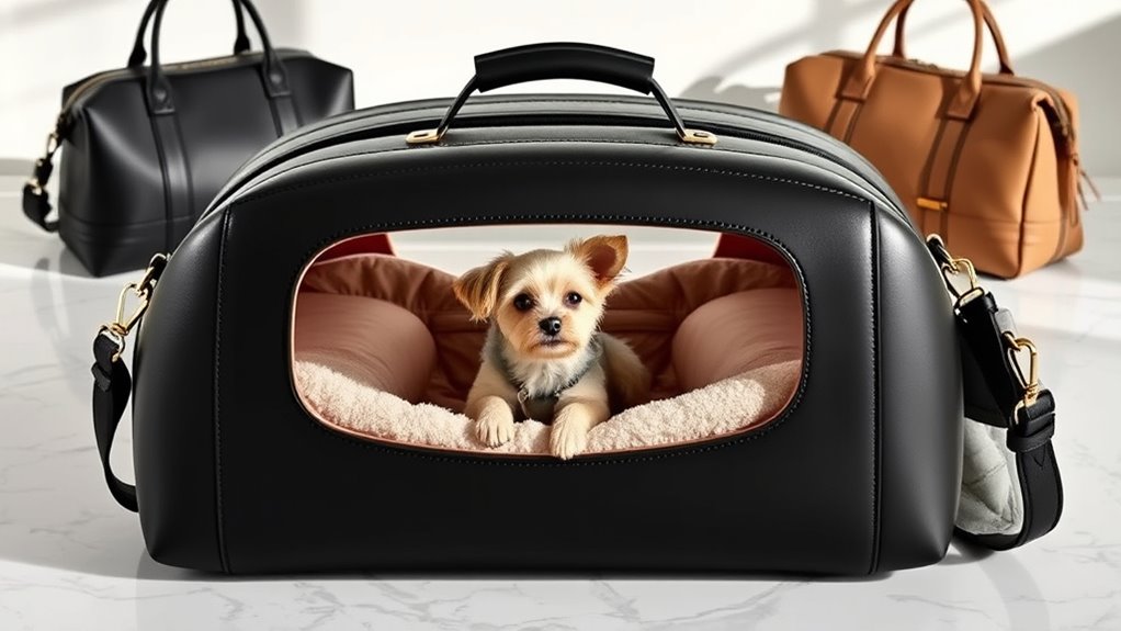 stylish comfortable pet carriers