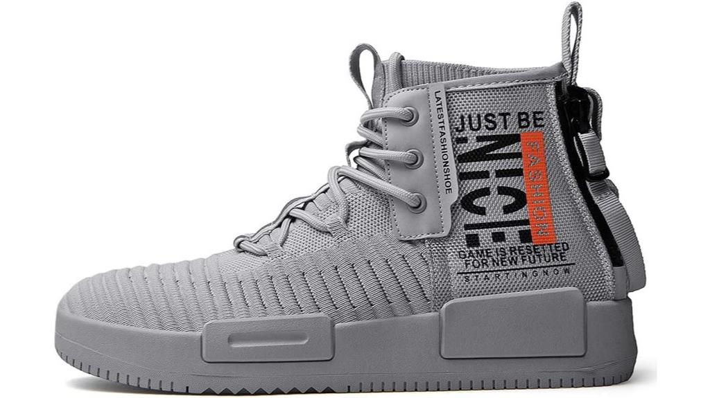 stylish men s high top sneakers