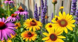 supporting pollinator friendly gardening